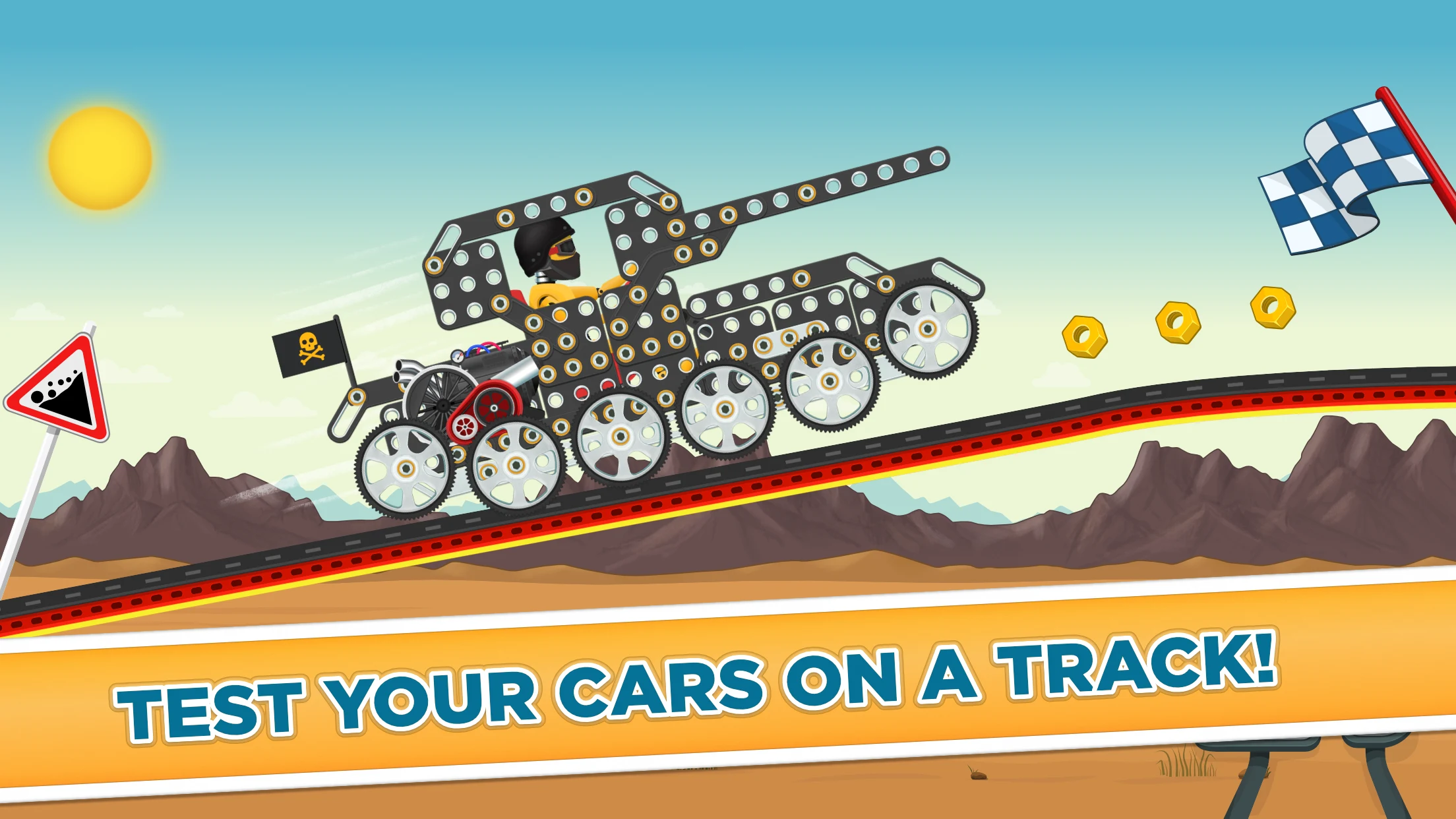 Car Builder & Racing for Kids screenshot