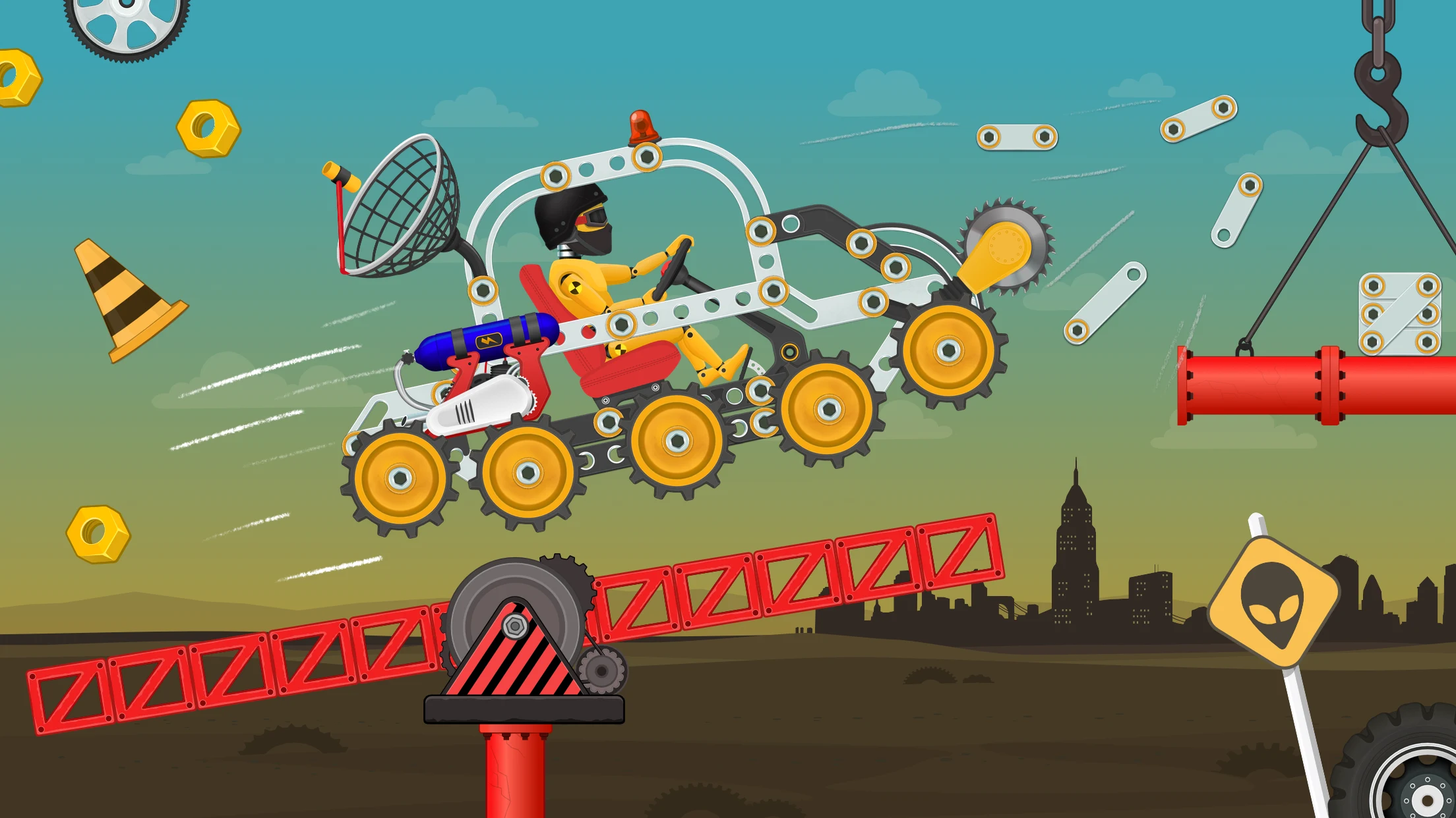 Car Builder & Racing for Kids screenshot