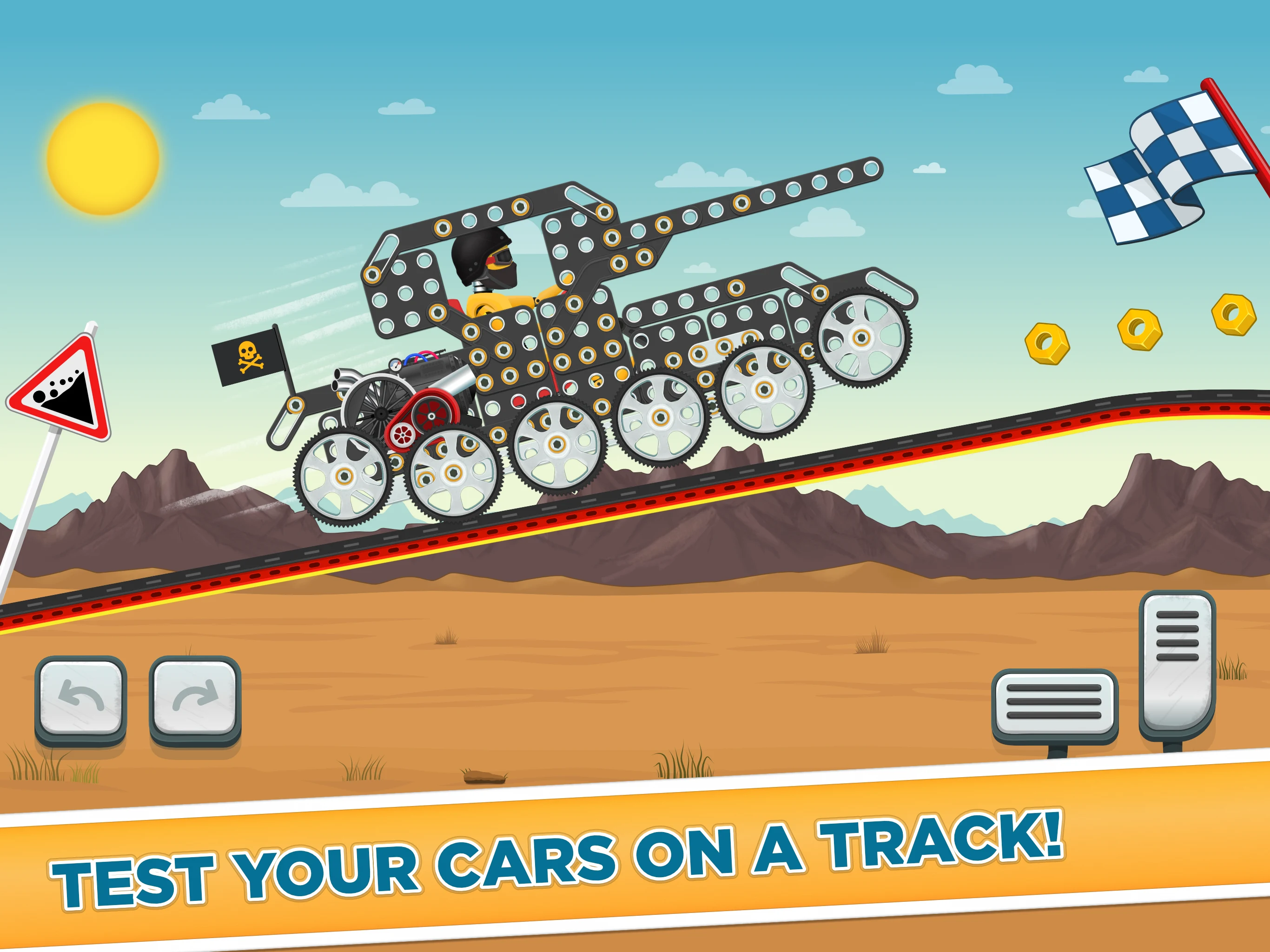 Car Builder & Racing for Kids screenshot
