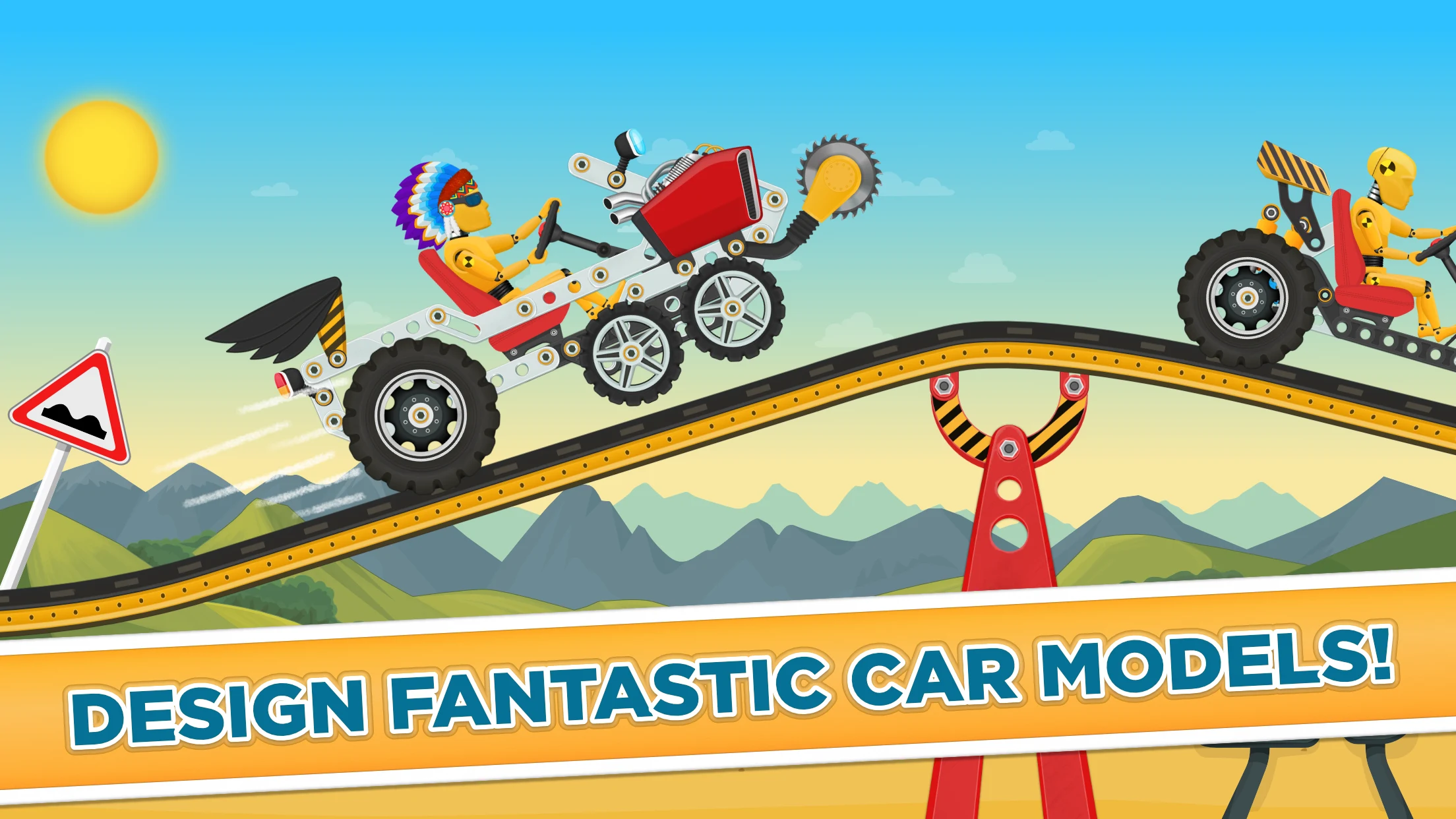 Car Builder & Racing for Kids screenshot