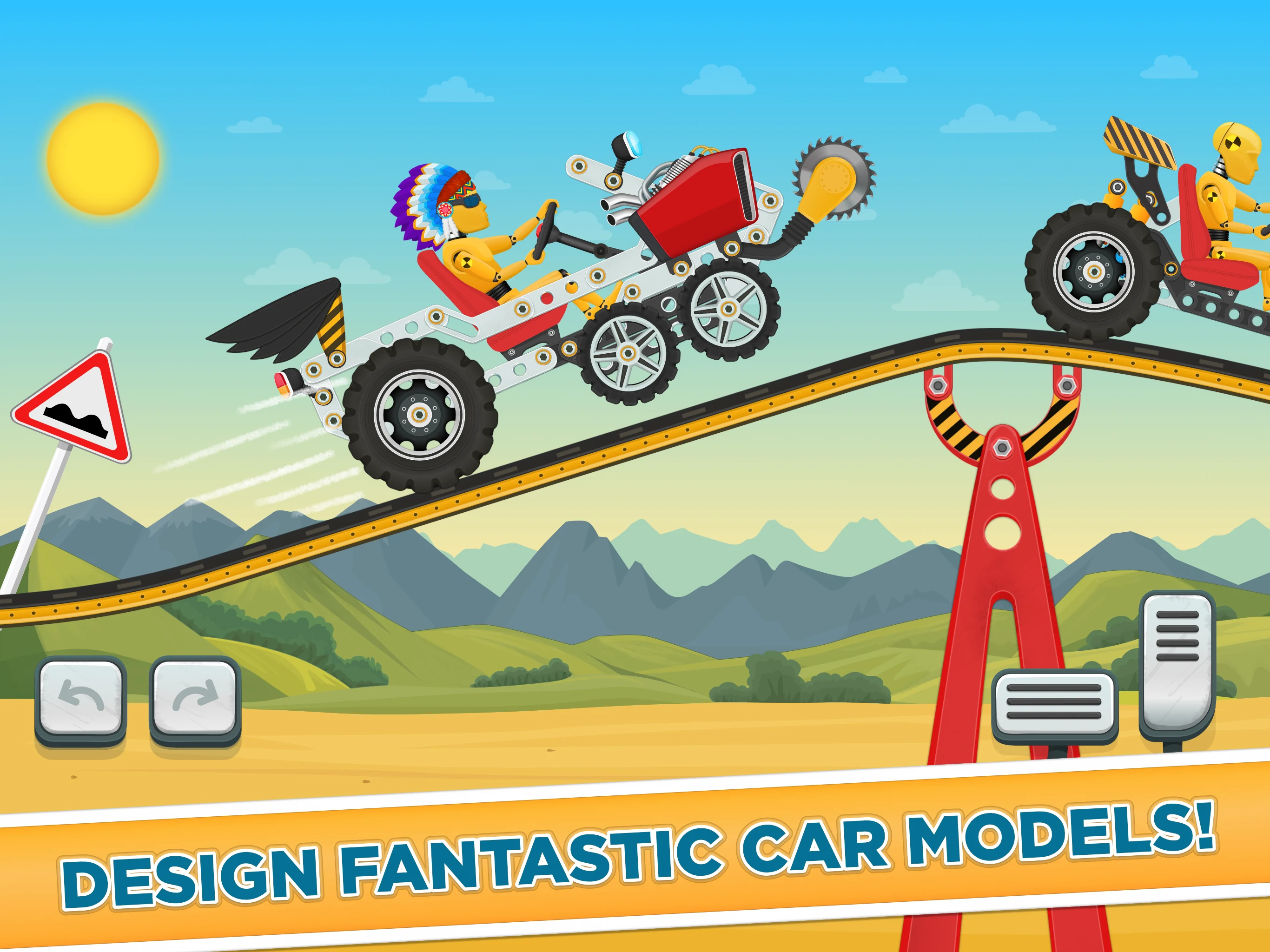 Car Builder & Racing for Kids screenshot